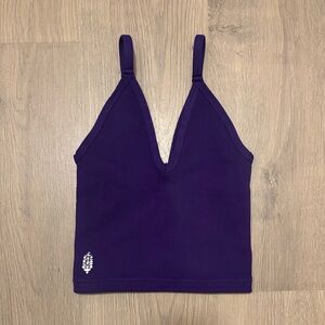 Free People Movement Sports Bra, Purple XS